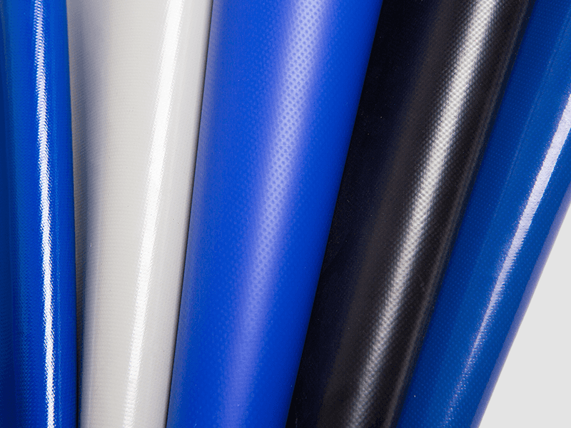 Rollo de lona laminada tela resistente a los rayos UV de la lona del PVC de 650GSM 1000D