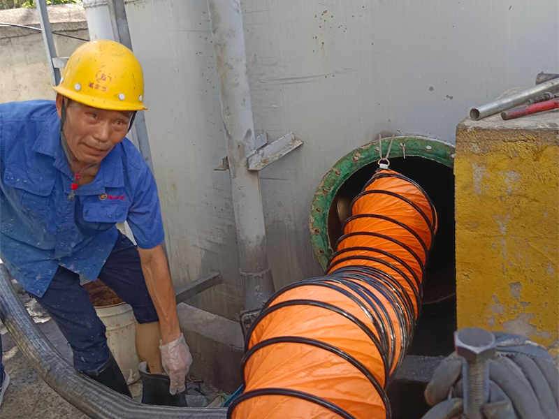 Manguera flexible del conducto de ventilación de aire del PVC del conducto de Spria resistente al fuego de alta temperatura